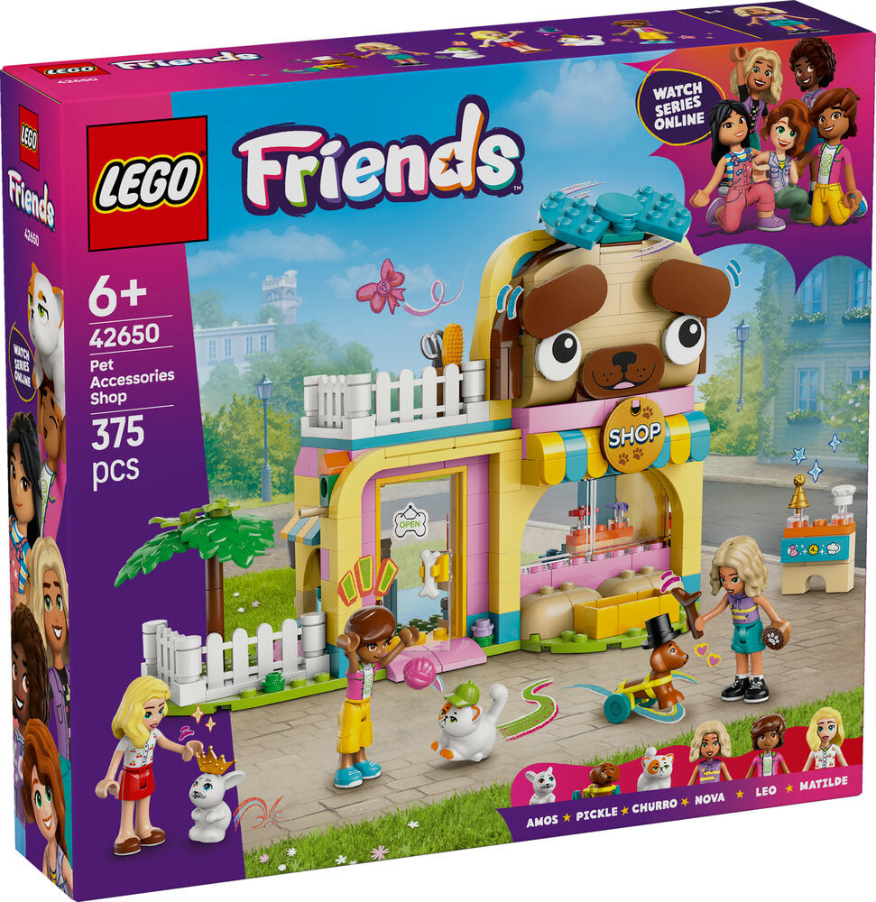 D2 42650 LEGO Friends Kæledyrsbutik