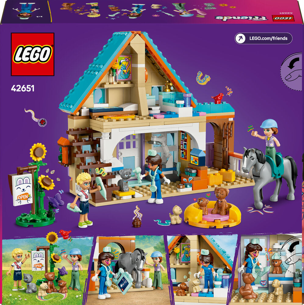 42651 LEGO Friends Dyrlægeklinik for heste og kæledyr