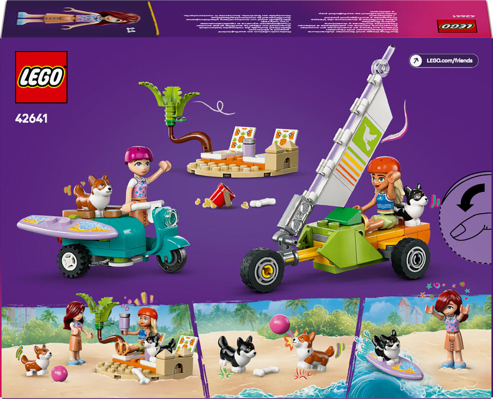 42641 LEGO Friends Eventyr med surfende hunde og scooter