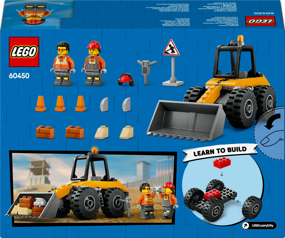 60450 LEGO City Great Vehicles Gul gummiged