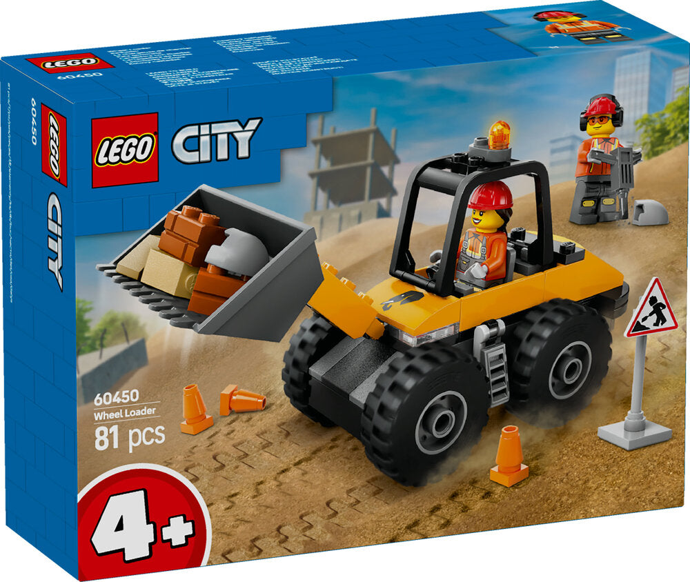 60450 LEGO City Great Vehicles Gul gummiged
