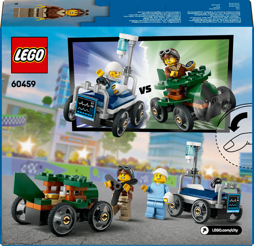 60459 LEGO City Great Vehicles Racerbilpakke – fly mod hospitalsseng