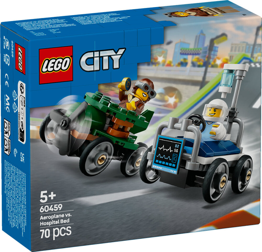 60459 LEGO City Great Vehicles Racerbilpakke – fly mod hospitalsseng