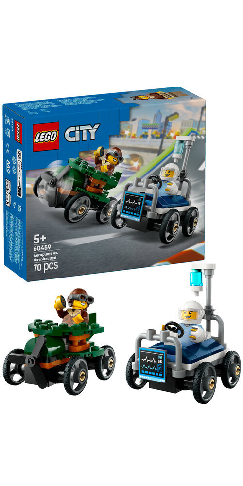 60459 LEGO City Great Vehicles Racerbilpakke – fly mod hospitalsseng