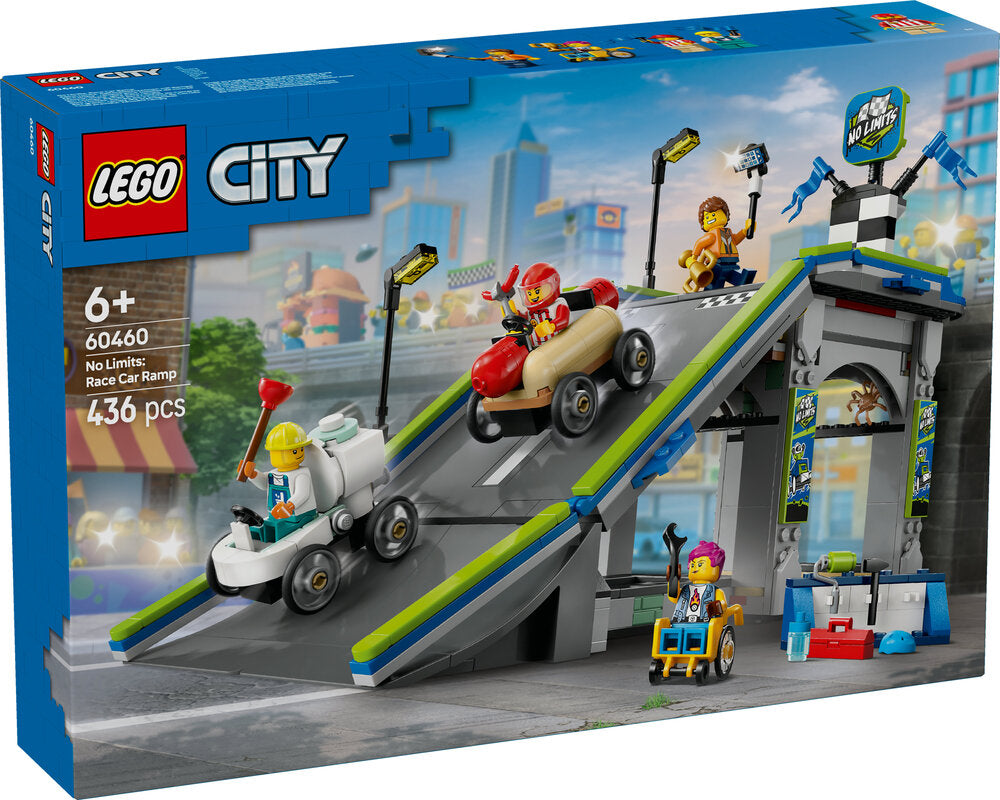 60460 LEGO City Great Vehicles Ingen grænser: Racerbilramper