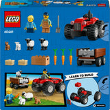 60461 LEGO City Great Vehicles Rød traktor med anhænger og får