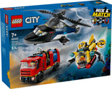 60462 LEGO City Great Vehicles Remix – helikopter, brandbil og ubåd