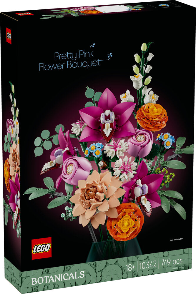 D2 10342 LEGO Botanicals Smuk pink blomsterbuket