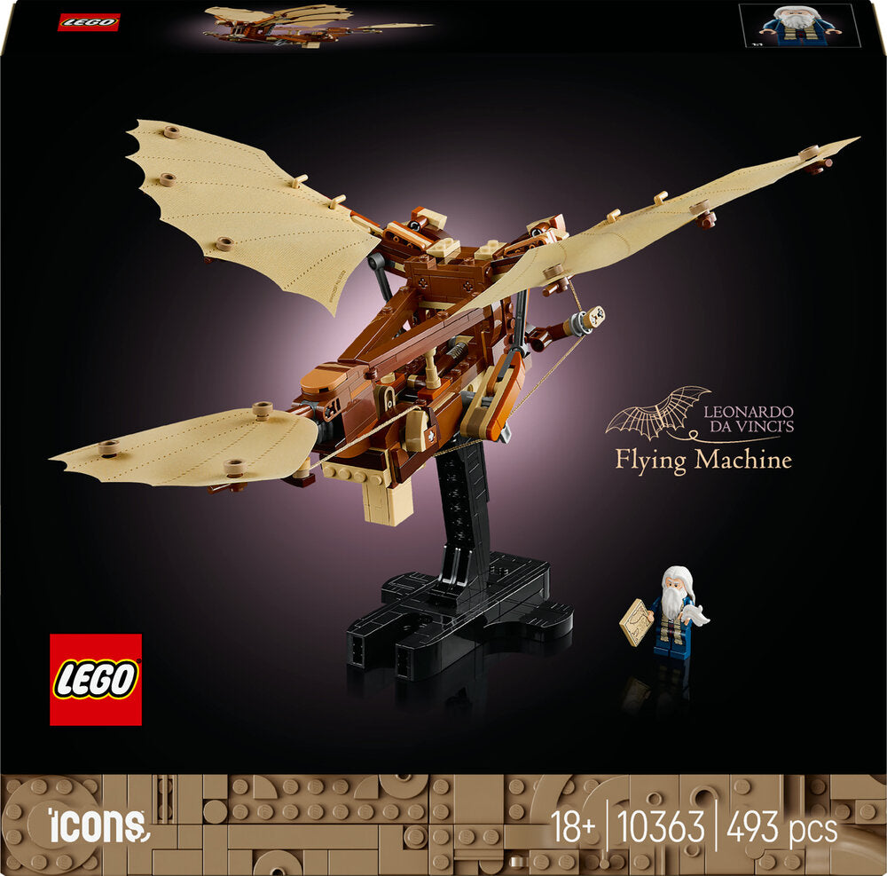 D2 10363 LEGO Icons Leonardo da Vincis flyvemaskine