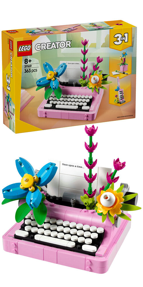 31169 LEGO Creator Skrivemaskine med blomster