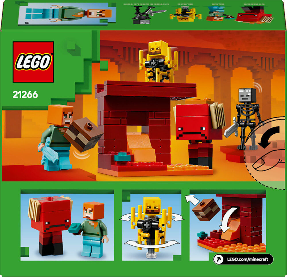 21266 LEGO Minecraft Nether-lavakampen