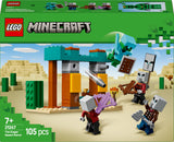 21267 LEGO Minecraft Illager-ørkenpatruljen