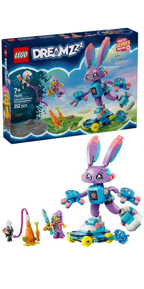 71490 LEGO DREAMZzz Izzie og gaming-kaninen Bunchurro