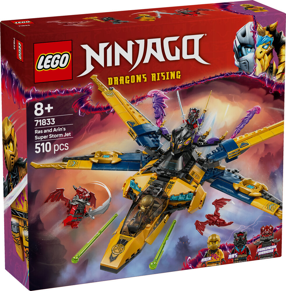 D2 71833 LEGO Ninjago Ras og Arins superstorm-jet