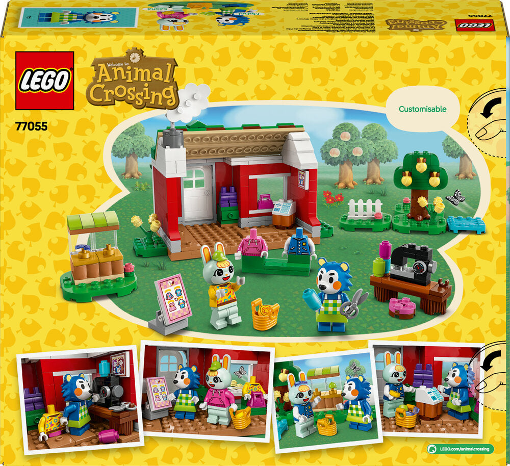 77055 LEGO Animal Crossing Tøjbutikken Able Sisters