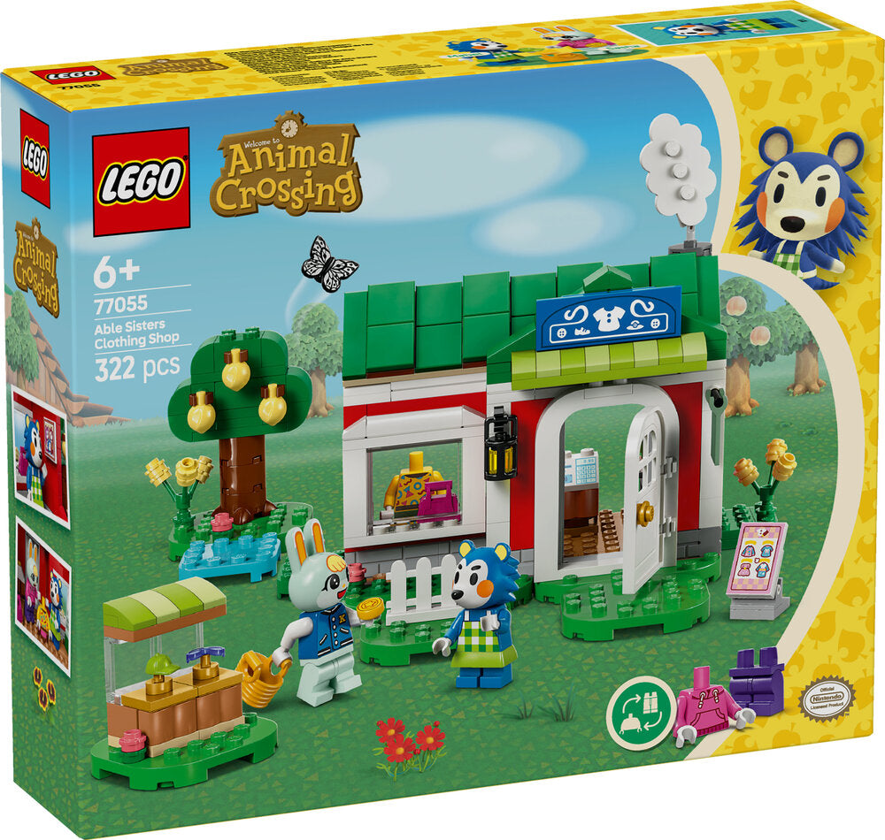 77055 LEGO Animal Crossing Tøjbutikken Able Sisters