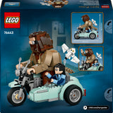 D2 76443 LEGO Harry Potter Hagrid og Harrys motorcykeltur