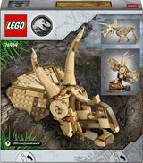 76969 LEGO Jurassic World Dinosaurfossiler: Triceratops-kranium