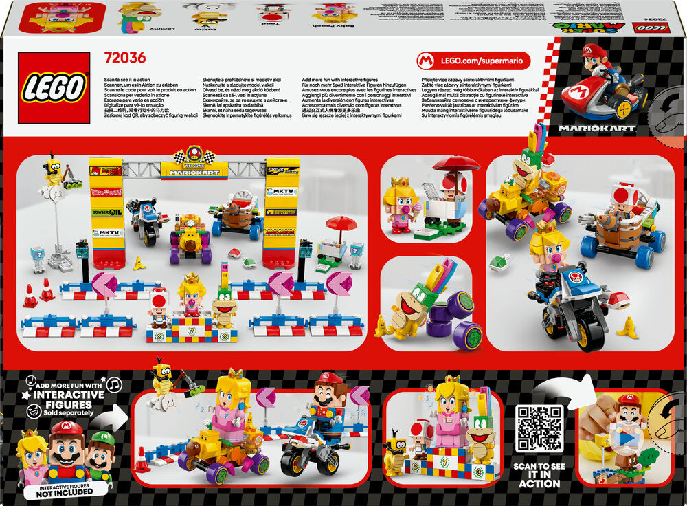72036 LEGO Super Mario Mario Kart™ – Baby Peach og Grand Prix-sæt