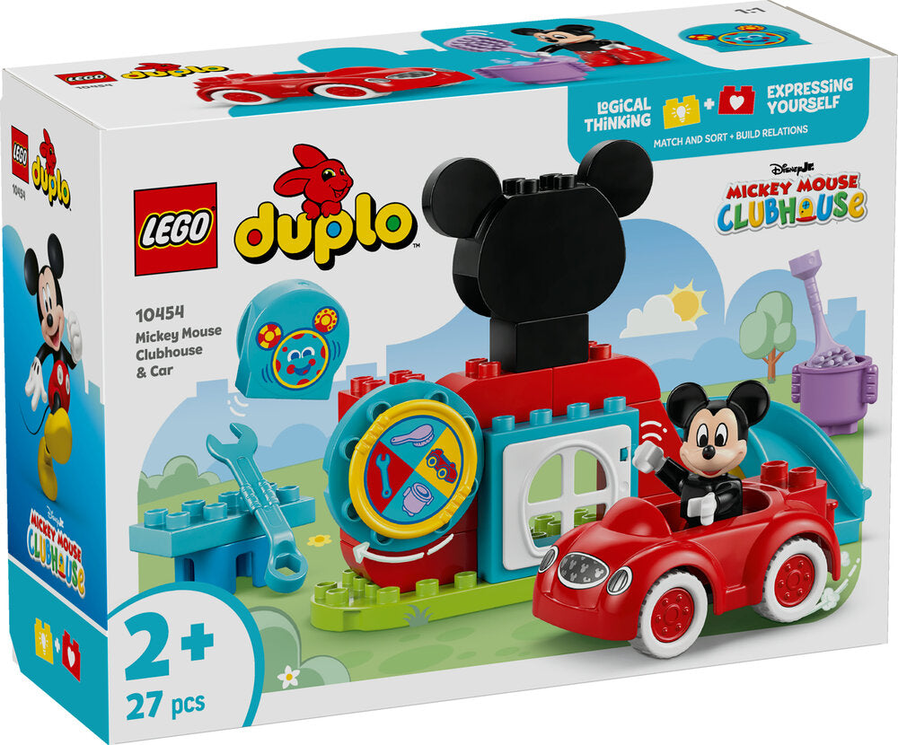 10454 LEGO DUPLO Disney Mickeys klubhus og bil