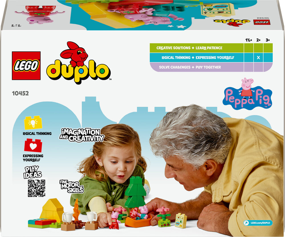 D2 10452 LEGO DUPLO Peppa Pig Gurli Gris campingtur