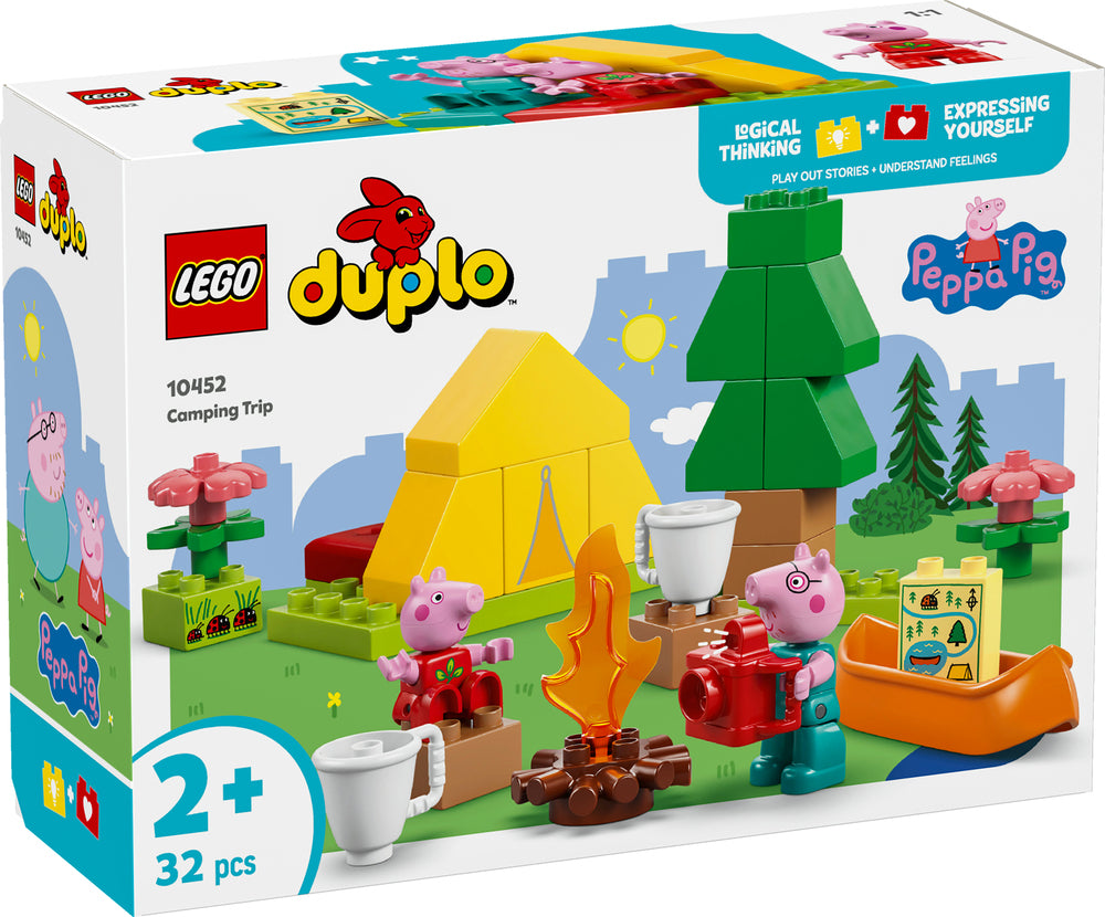 D2 10452 LEGO DUPLO Peppa Pig Gurli Gris campingtur