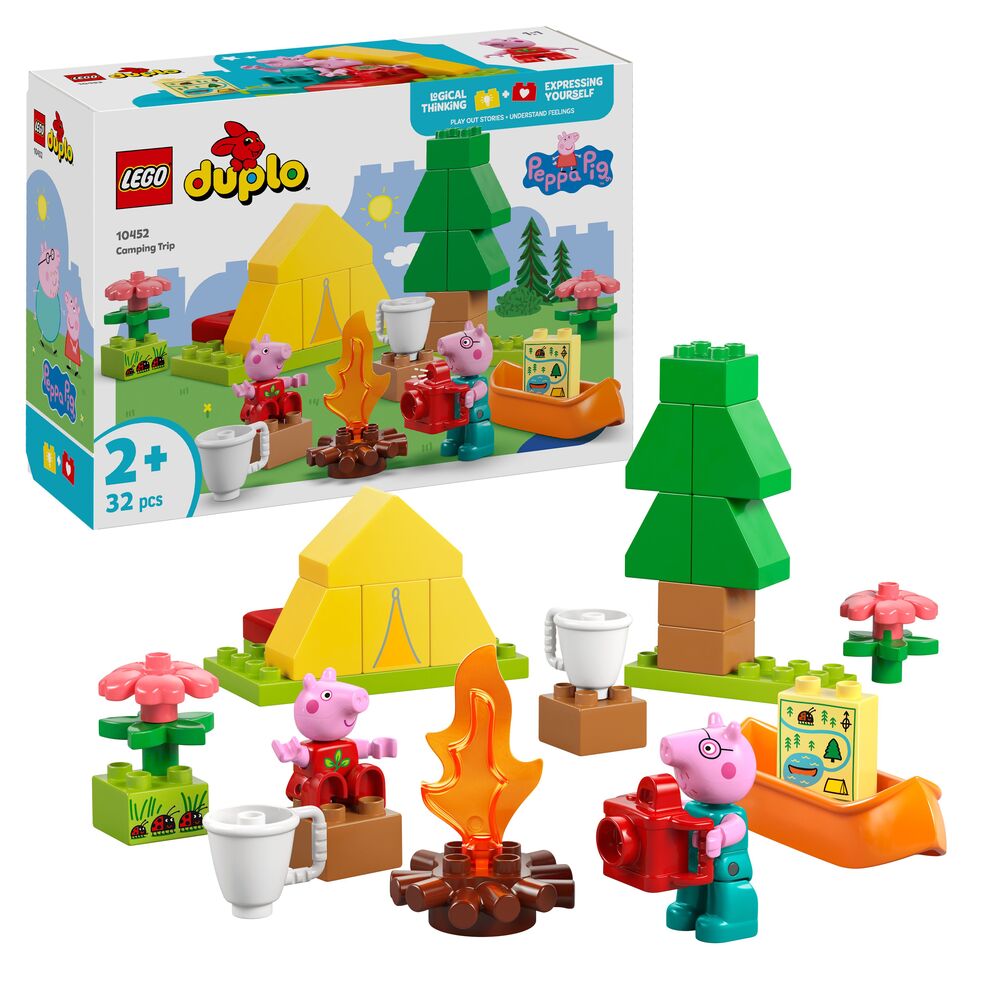 10452 LEGO DUPLO Peppa Pig Gurli Gris campingtur