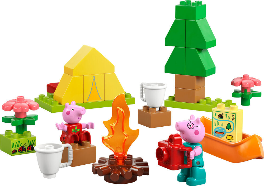 D2 10452 LEGO DUPLO Peppa Pig Gurli Gris campingtur