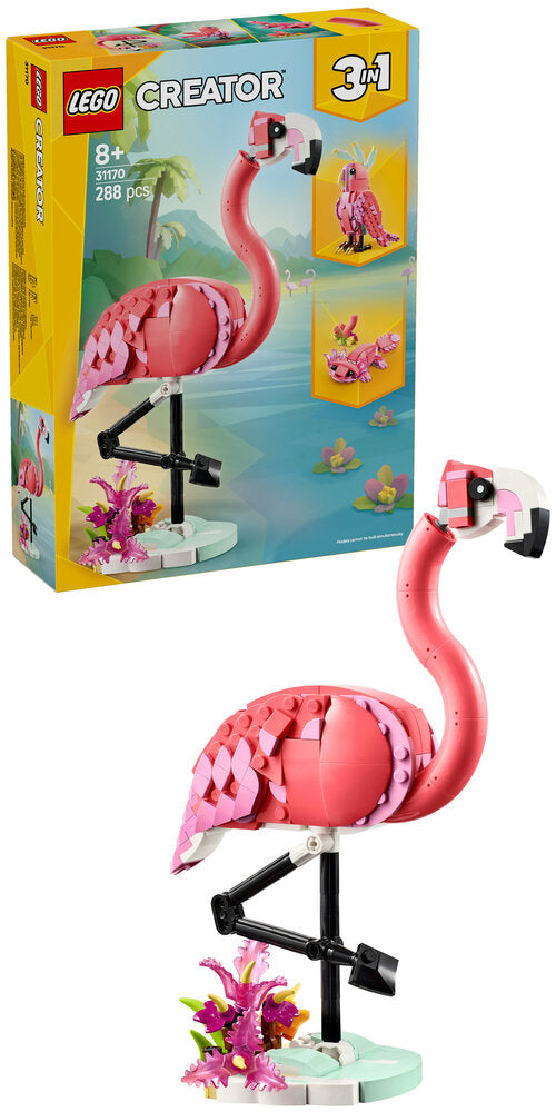 31170 LEGO Creator Vilde dyr: Pink flamingo
