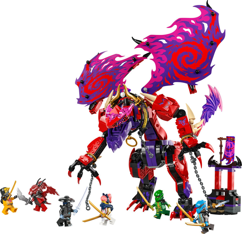 D2 71832 LEGO Ninjago Kaosdragen Thunderfang