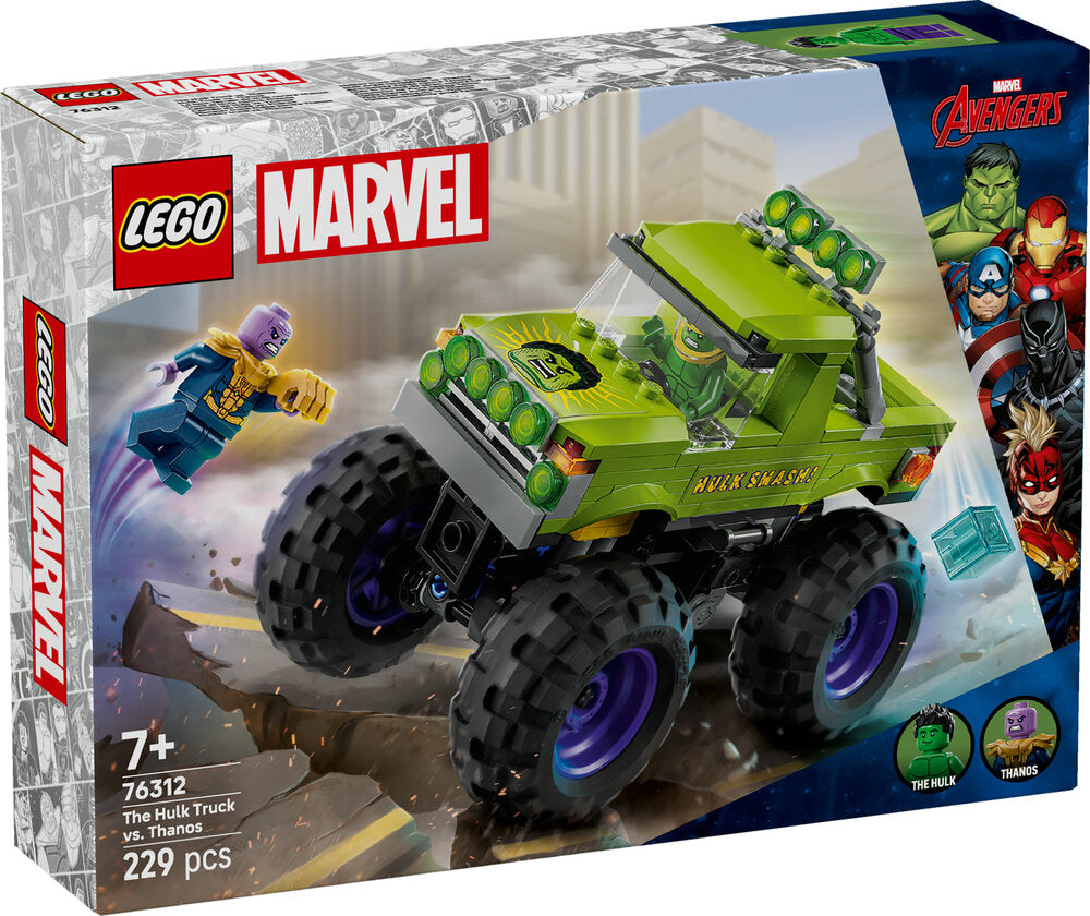76312 LEGO Super Heroes Marvel Hulk-truck mod Thanos