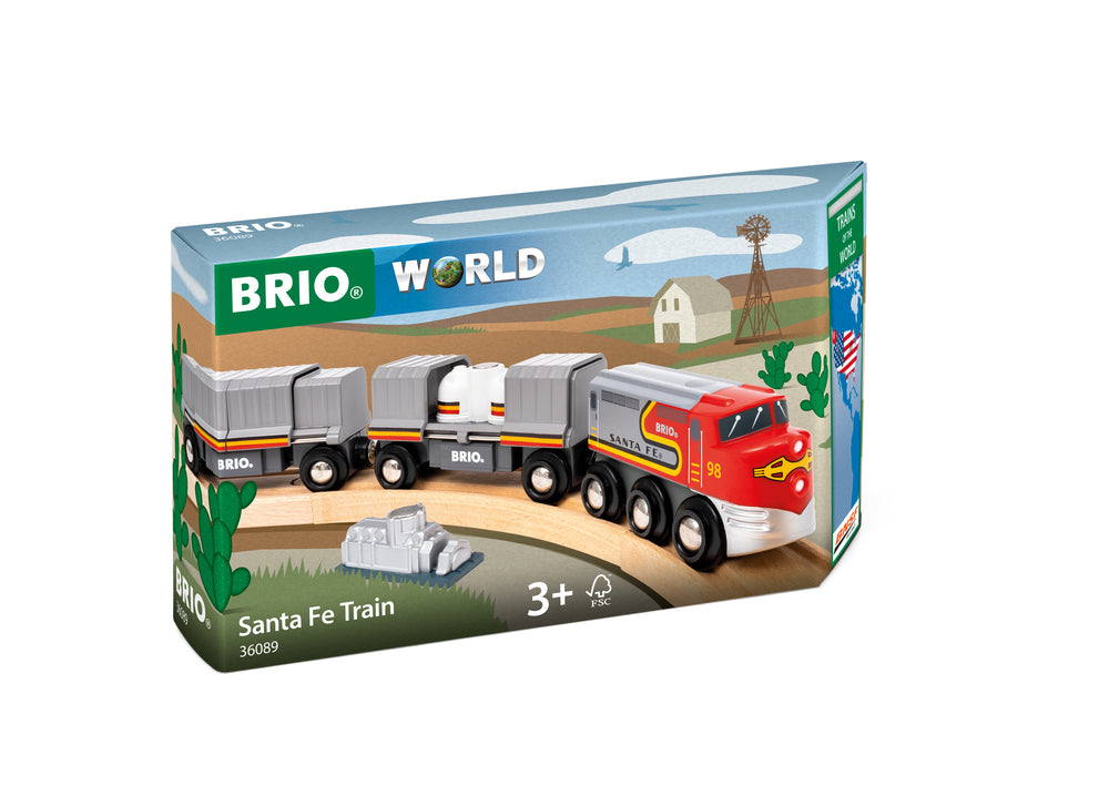 BRIO 36089 Santa Fe tog (Trains of the World)