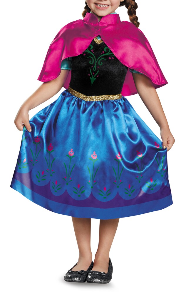 Frozen Anna kjole str 7-8 år EU M