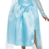 Frozen Elsa kjole lyseblå str 7-8 år EU M