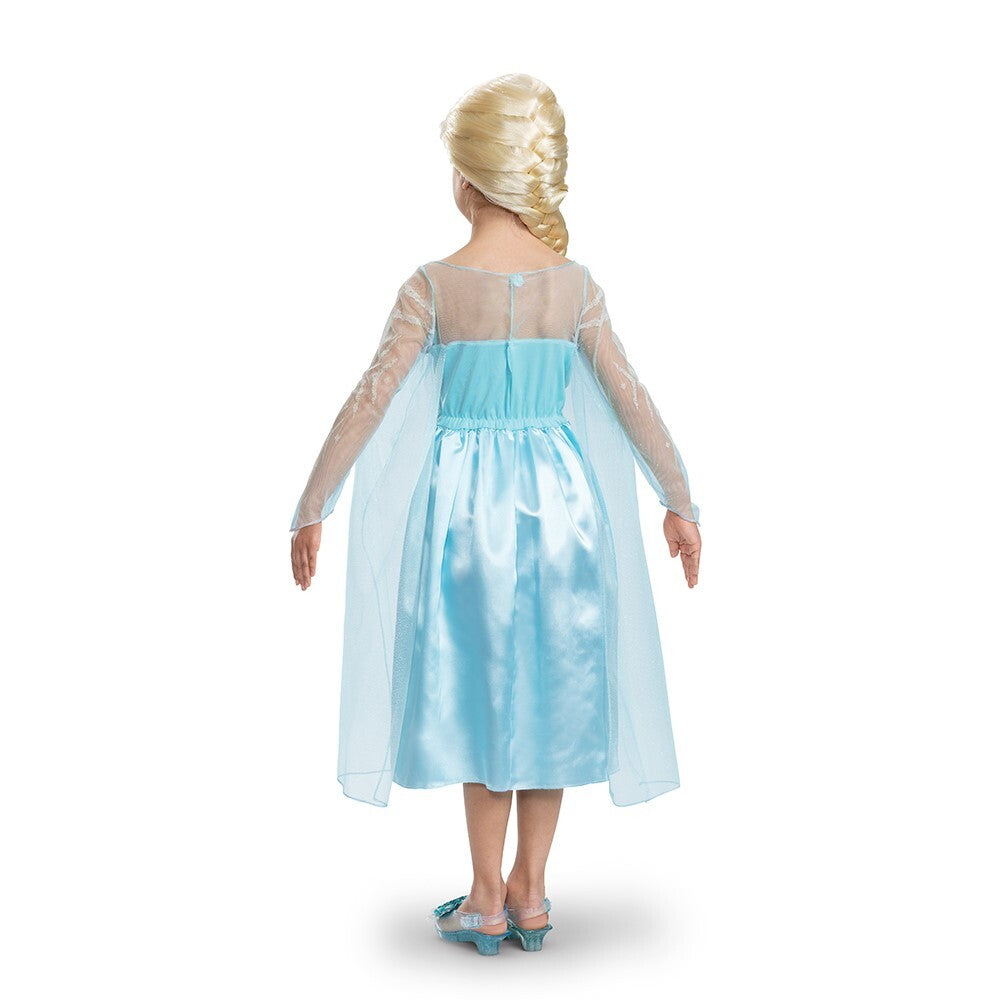 Frozen Elsa kjole lyseblå str 5-6 år EU S