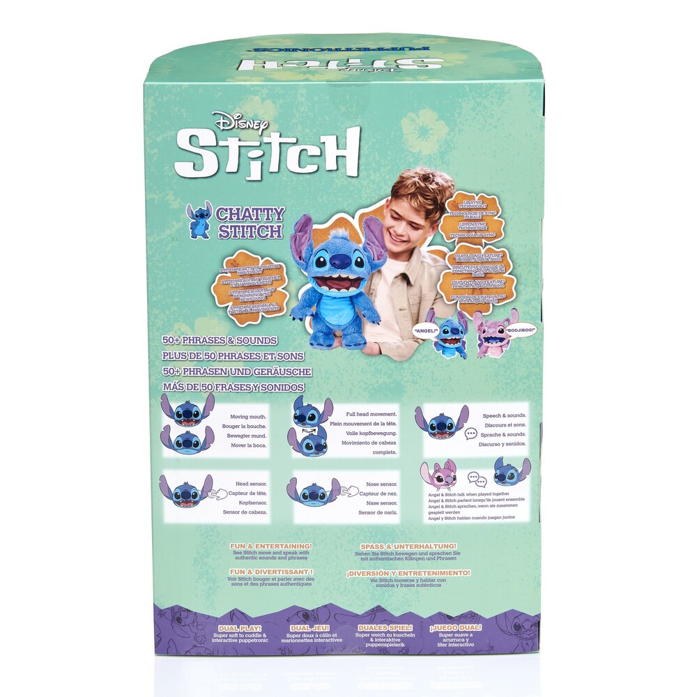Disney Stitch Interaktiv plys bamse
