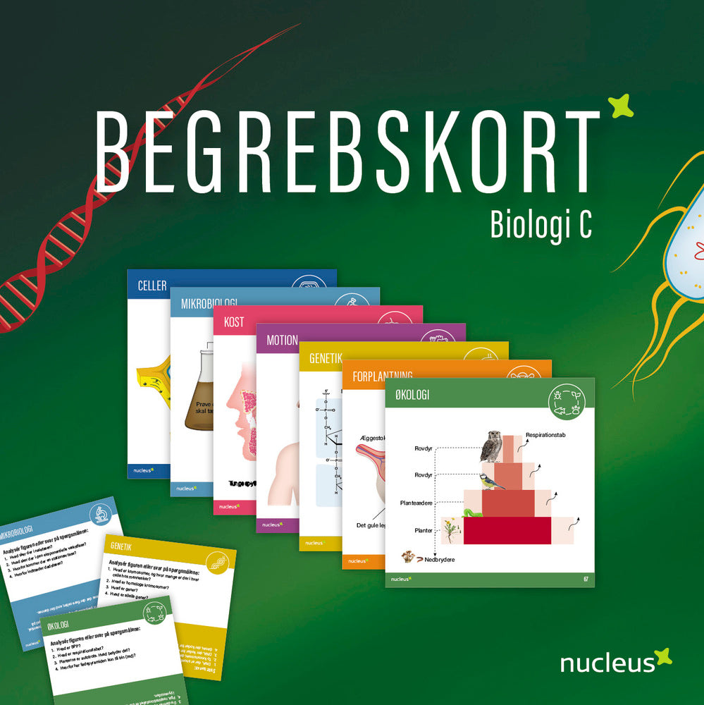 Begrebskort til biologi C