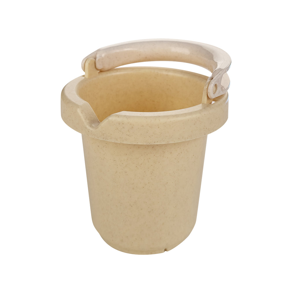 Kinder and Kids Wheat Straw Bath Bucket Toy Set