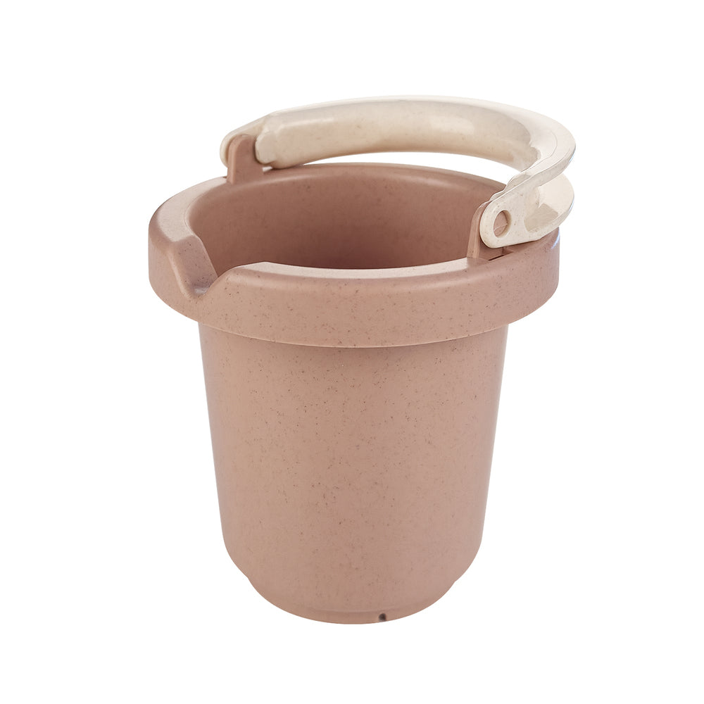 Kinder and Kids Wheat Straw Bath Bucket Toy Set