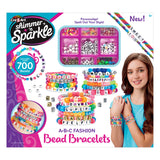 SHIMMER N SPARKLE ABC FASHION BEAD BRACELETS