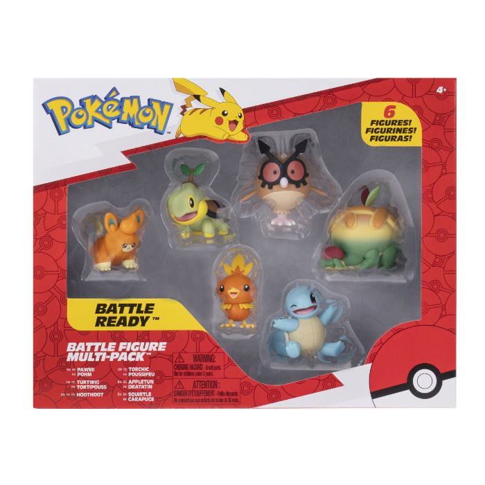 POKEMON BATTLE FIGURE 6 PK