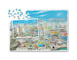 Den fantastiske bus - Ahnstarr City. Puslespil 1000 brikker