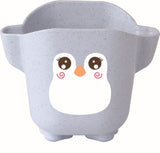 Kinder and Kids Wheat Straw Bath Toy Cartoon Water Cups