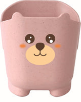 Kinder and Kids Wheat Straw Bath Toy Cartoon Water Cups