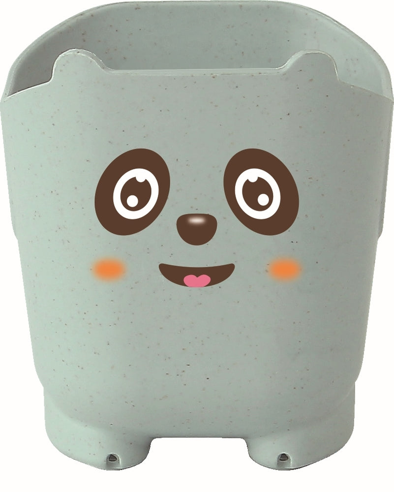 Kinder and Kids Wheat Straw Bath Toy Cartoon Water Cups