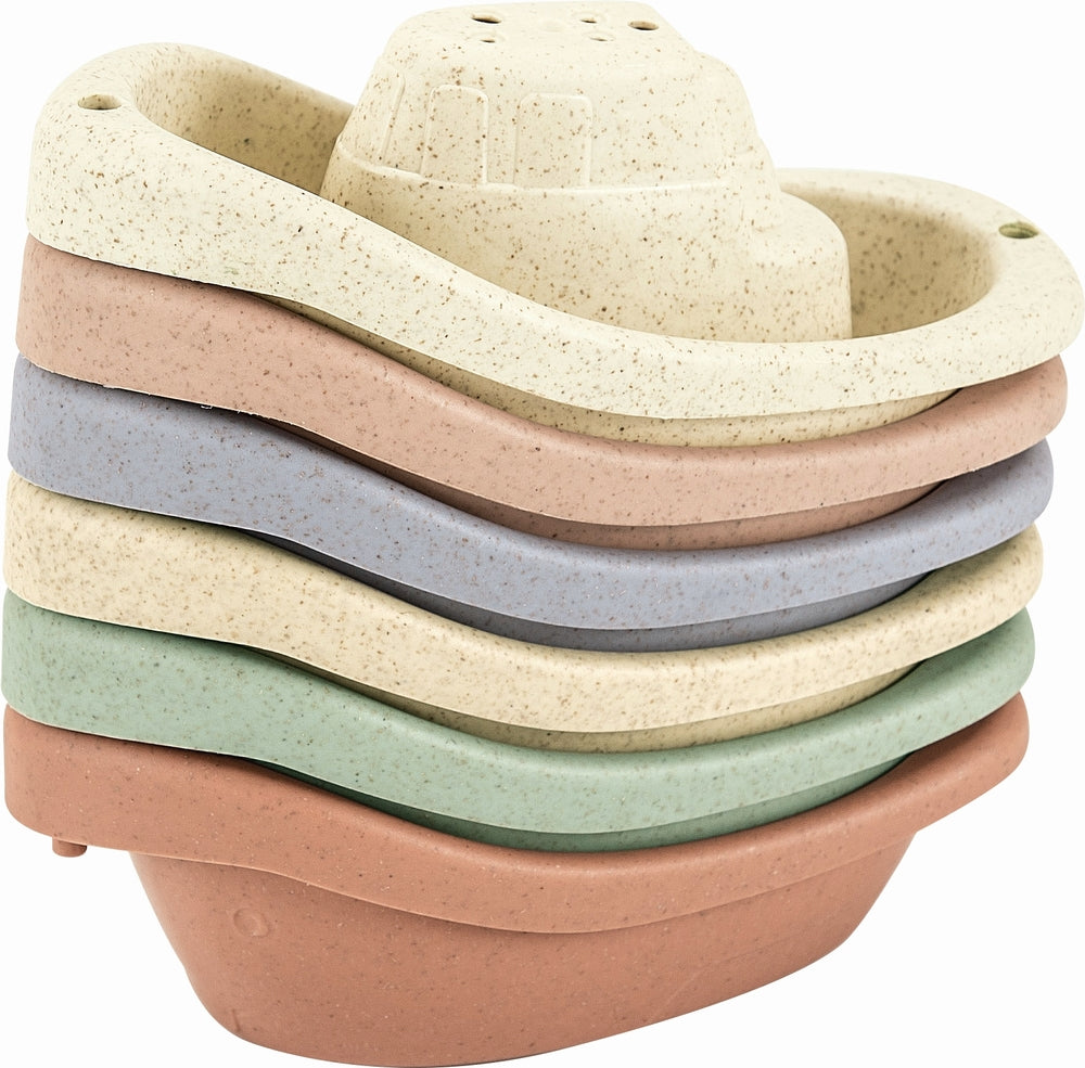 Kinder and Kids Wheat Straw Stacking Boats