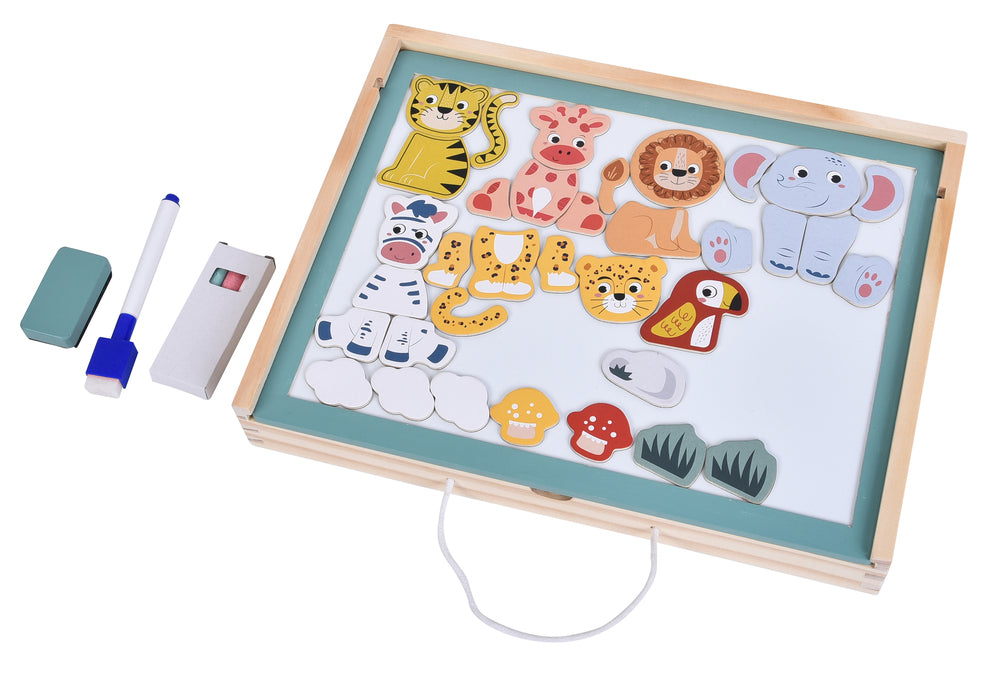 Kinder and Kids Wooden Activity Box