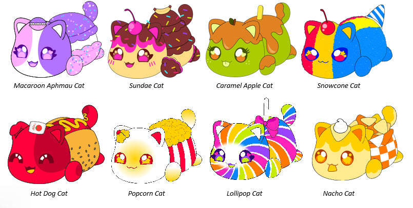 Aphmau Mystery Plush 15 cm Circus Treats Asst