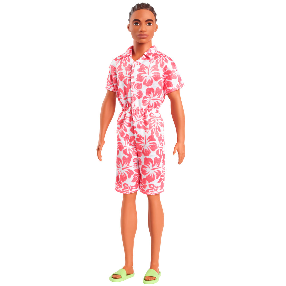 Barbie Fashionista Ken Med Trykt Kedeldragt
