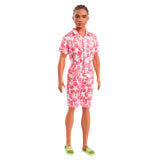 Barbie Fashionista Ken Med Trykt Kedeldragt